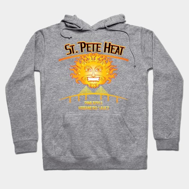 St. Pete Heat Hoodie by hideedoodle